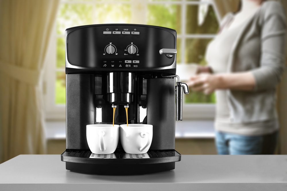 Kleiner Kaffeevollautomat für den Privathaushalt